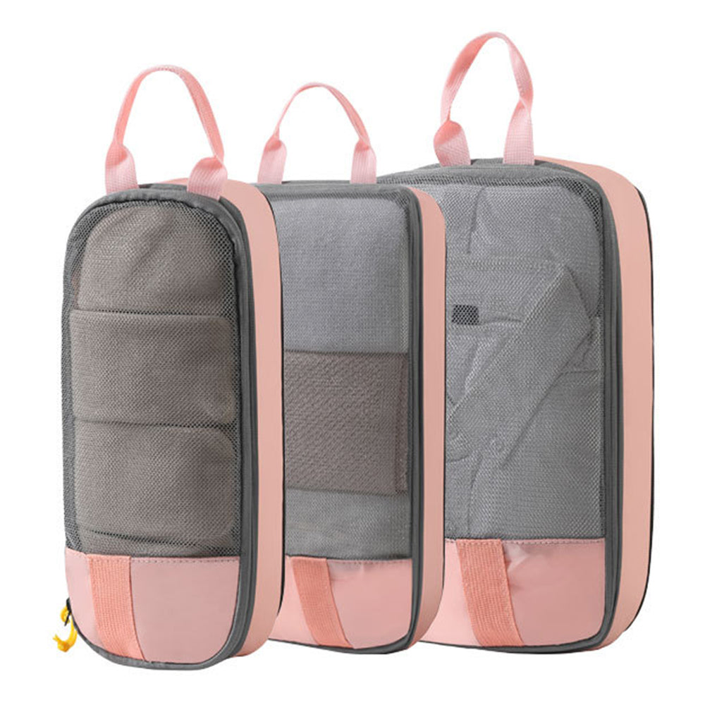 LXSN-000680 3PCS Travel Clothing Compression Packing Pouch Oxford Cloth Storage Bag LXSN-000680 3PCS Travel Clothing Compression Packing Pouch Oxford Cloth Storage Bag